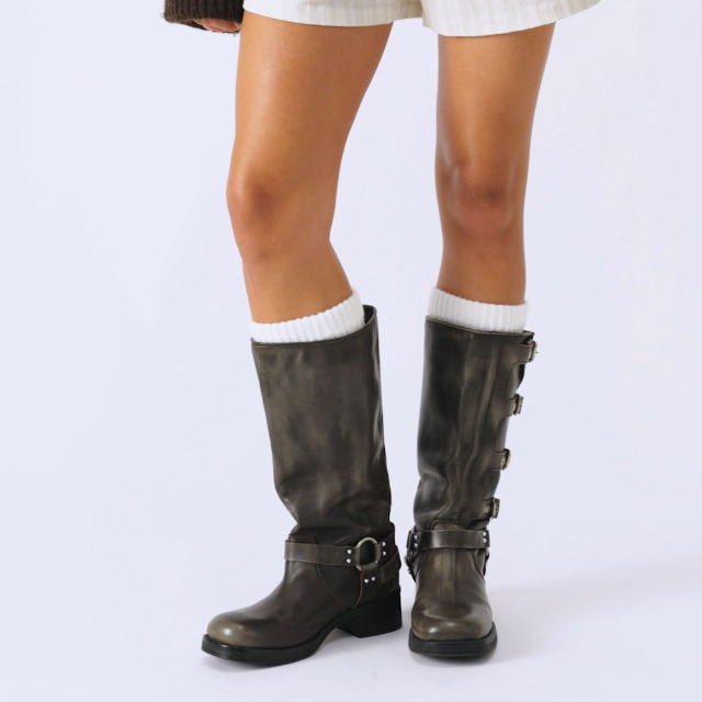 Amazon.com | Steve Madden Women's Rocky Knee Boot, Brown